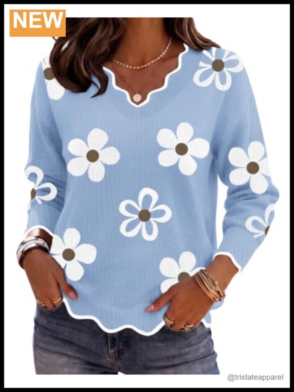 Womens V Neck Sweater Long Sleeve Lightweight Knit Pullover Fall Top